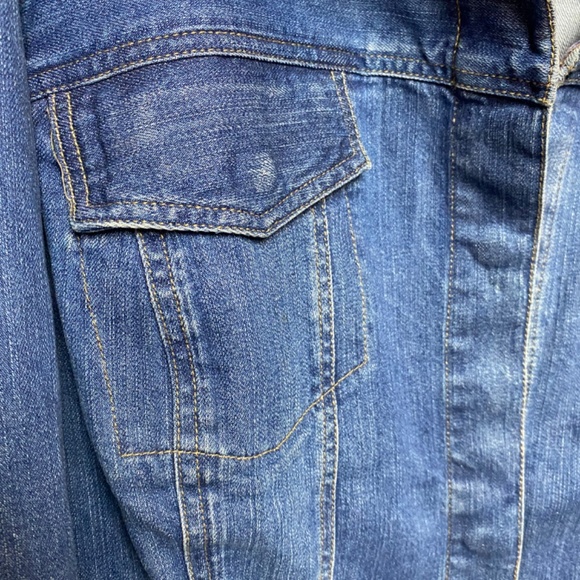 abella Rodriguez - Plus Size Jacket Dark Blue Jean 3X - Picture 3 of 13